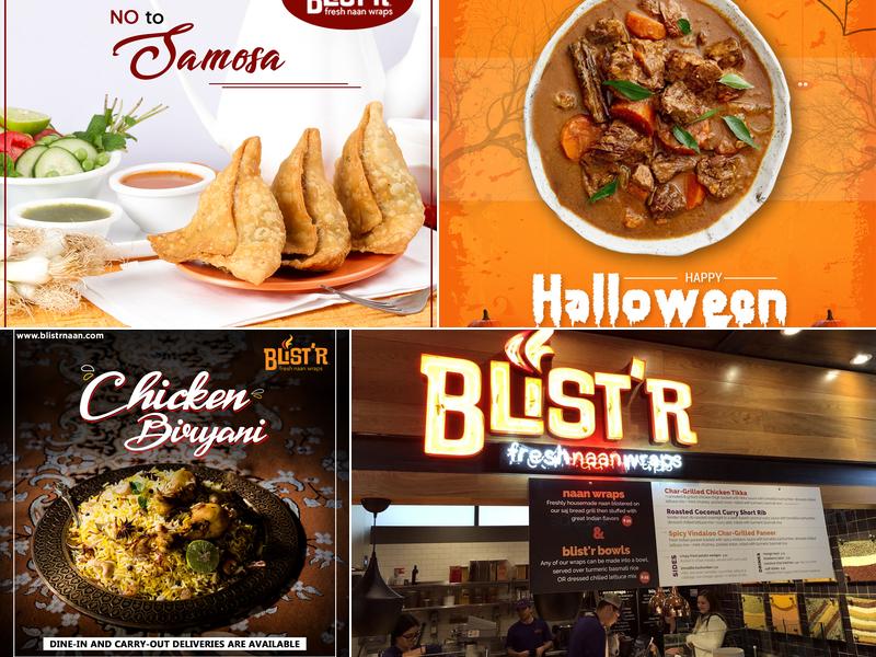 Blist'r Fresh Naan Wraps