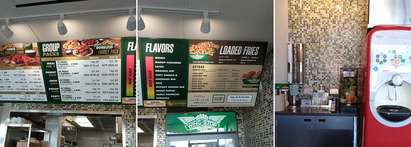 Wingstop Menu