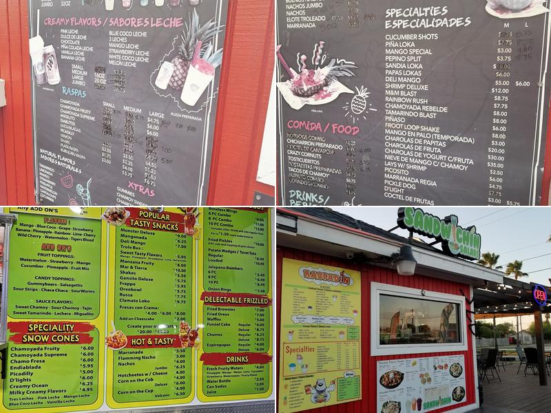 Raspadin Menu