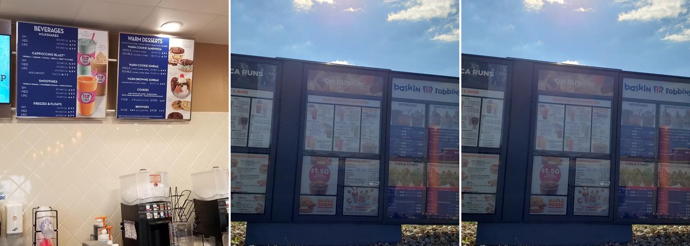 Dunkin' Menu