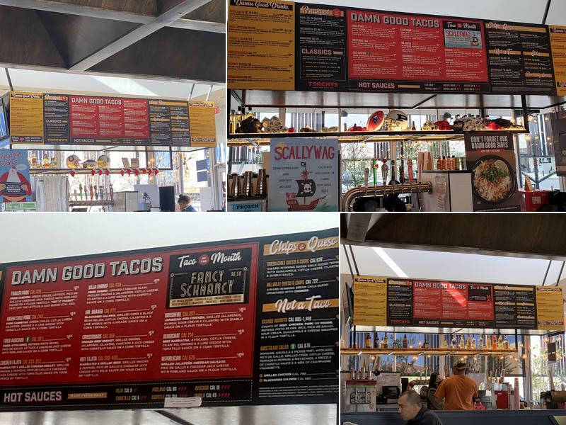 Torchy's Tacos Menu