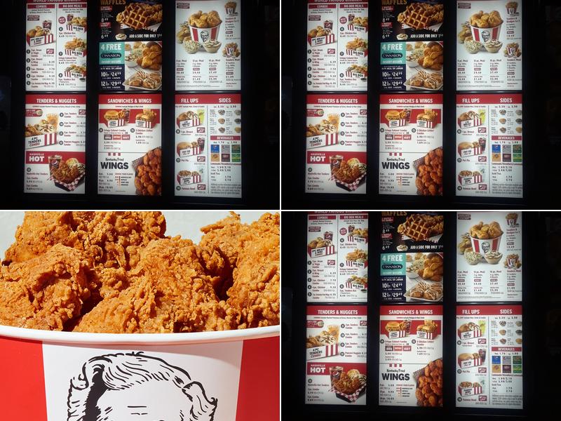 KFC Menu
