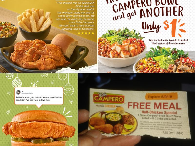 Pollo Campero Menu