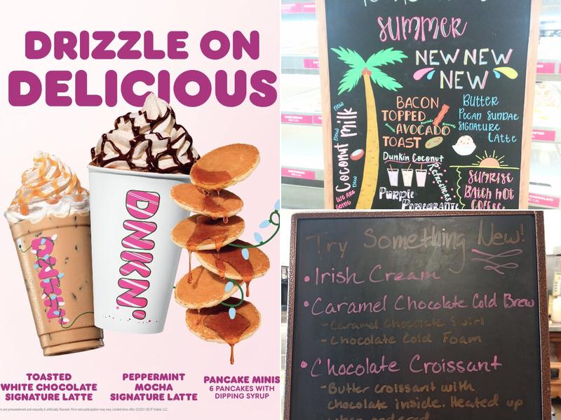 Dunkin' Menu