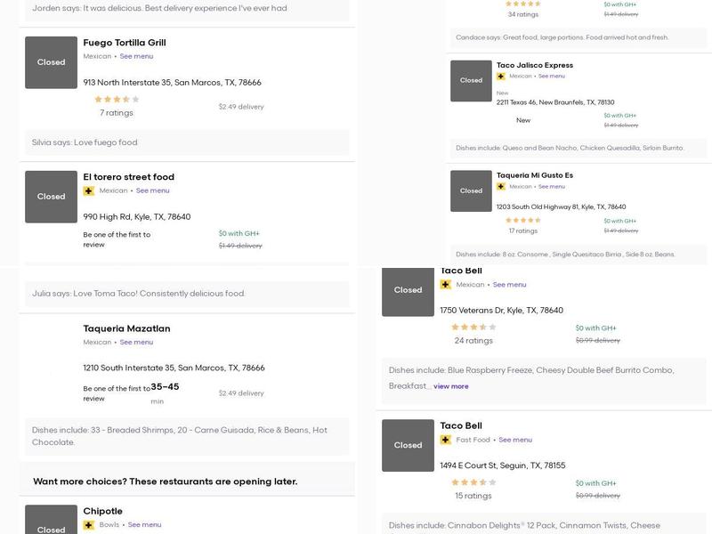 Crucita's Kitchen Menu