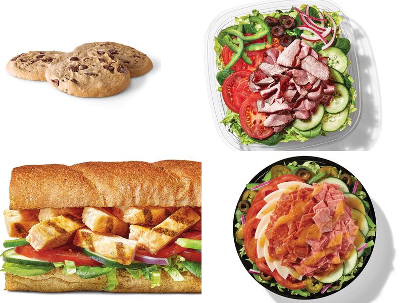 Subway Menu