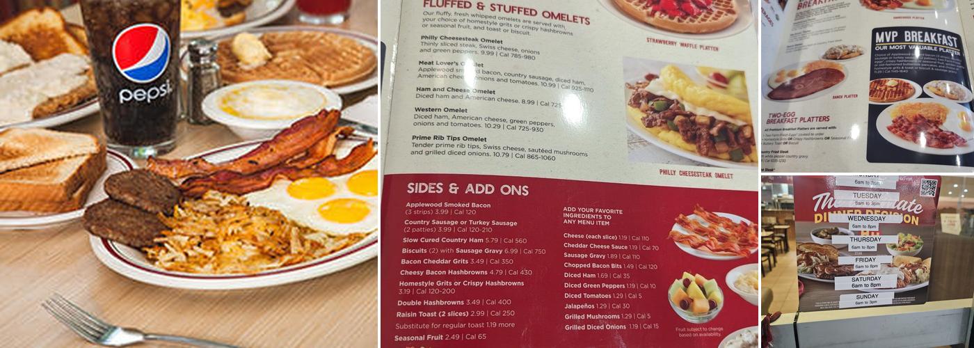 Huddle House Menu