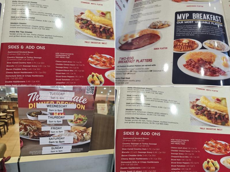 Huddle House Menu