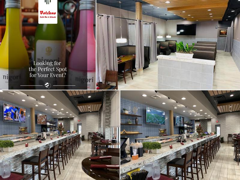 Volcano Sushi Bar & Hibachi 3700 W Robinson St Suite 164, Norman