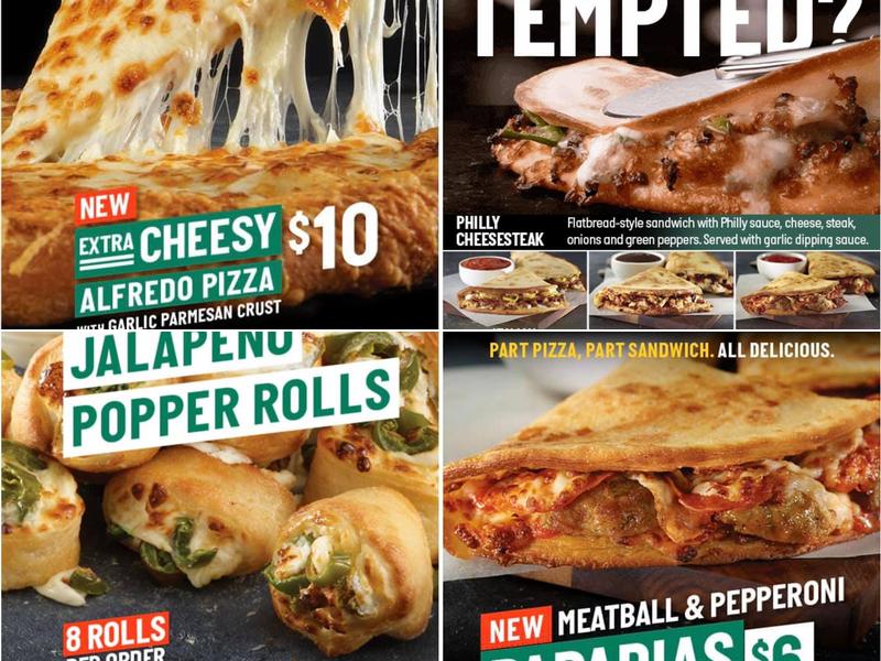 Papa Johns Pizza Menu