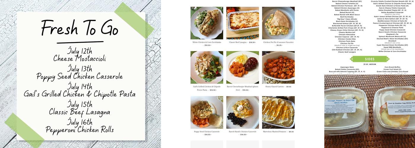 SupperThymeOK Menu