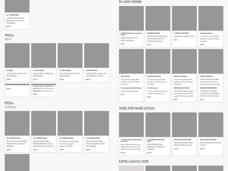 Cindy's Pizza *** DELIVERY ONLY*** Menu