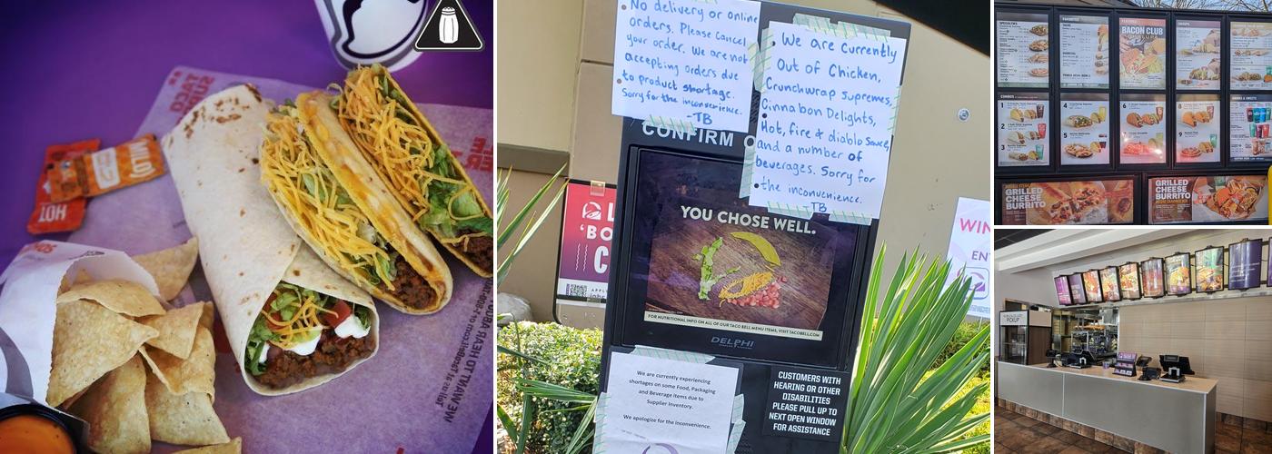 Taco Bell Menu