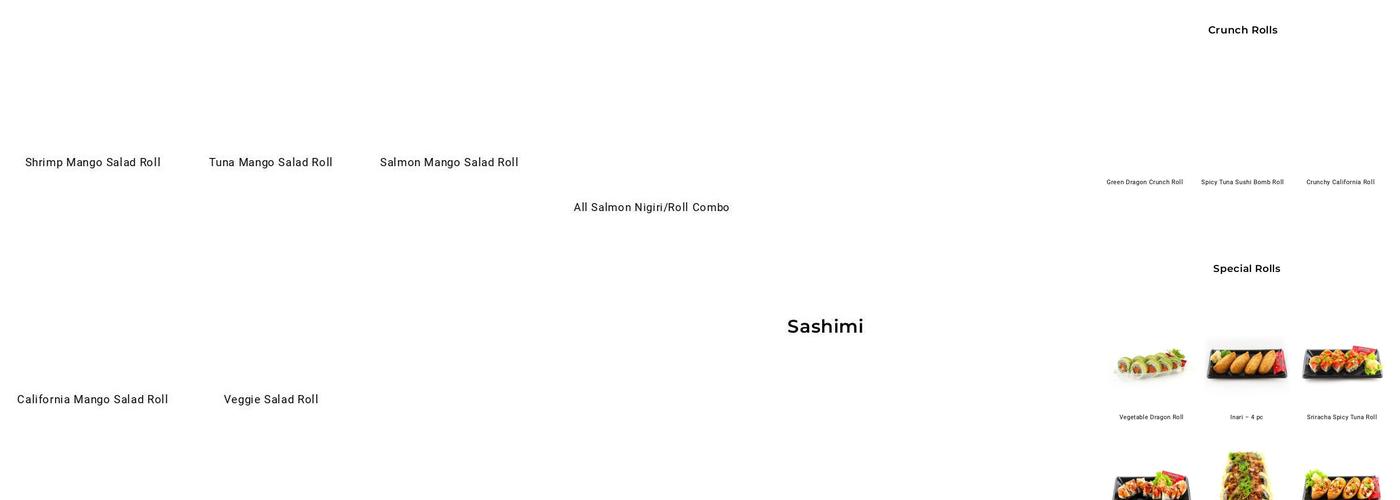 Genji Sushi Express Menu