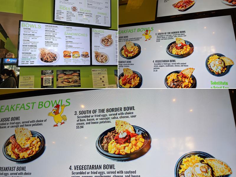 Tropical Grille Menu