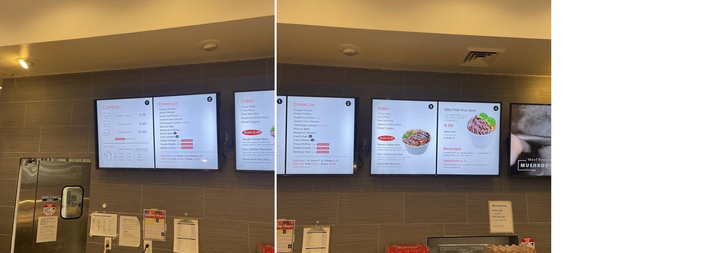 Han Bowls Menu