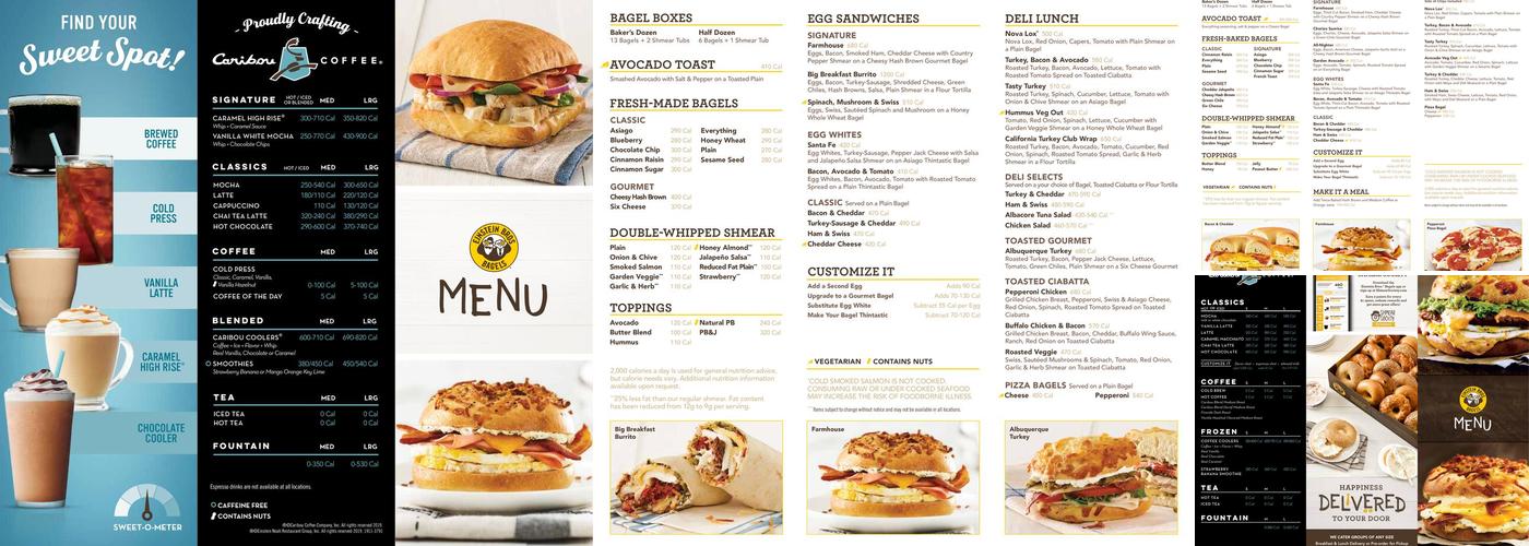 Einstein Bros. Bagels Menu