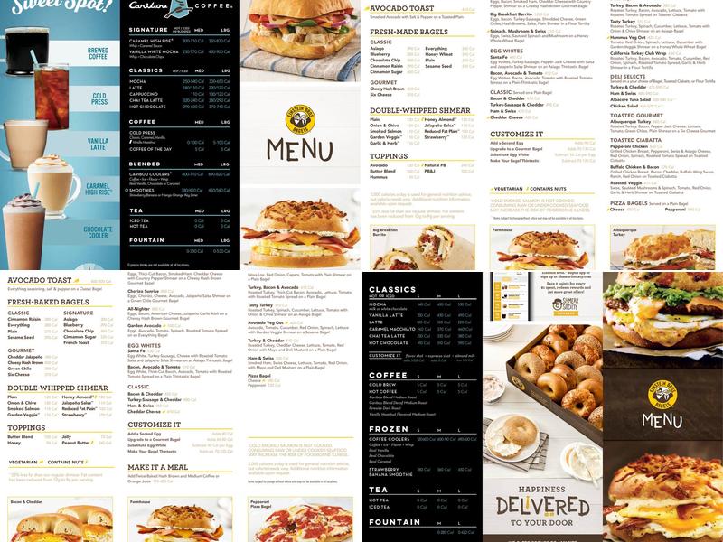 Einstein Bros. Bagels Menu
