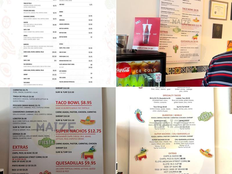 Maize Menu