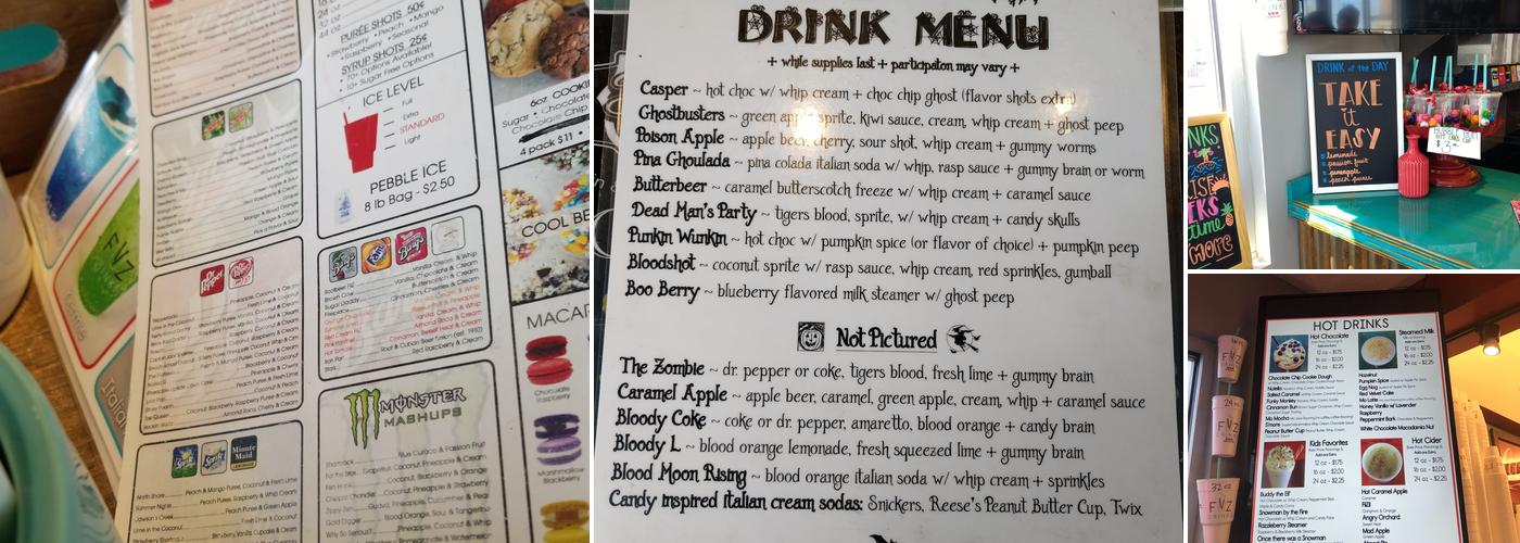 Fiiz Drinks Menu