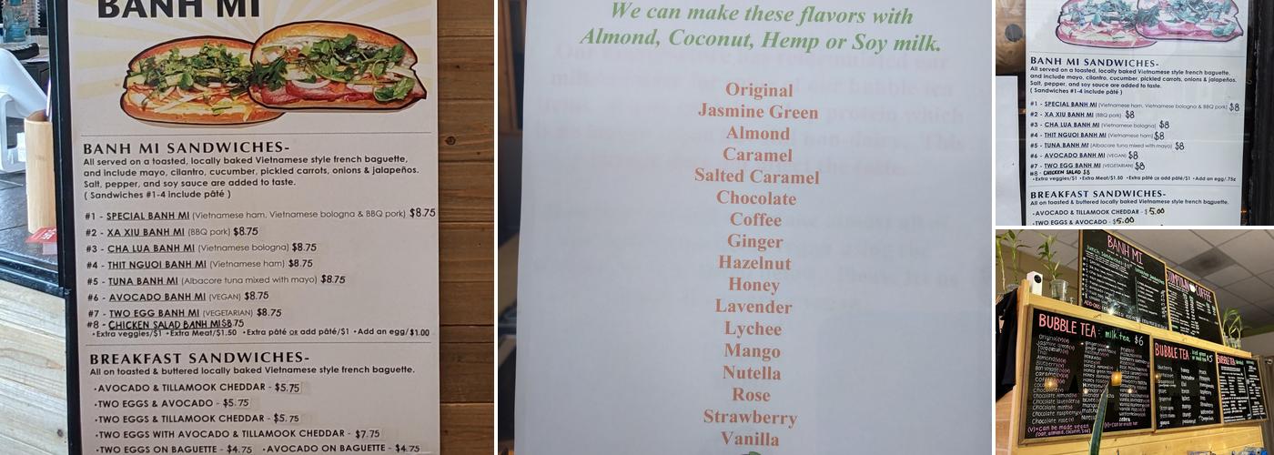 Fat Straw Menu