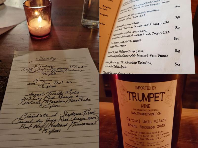 Muse Winebar Menu