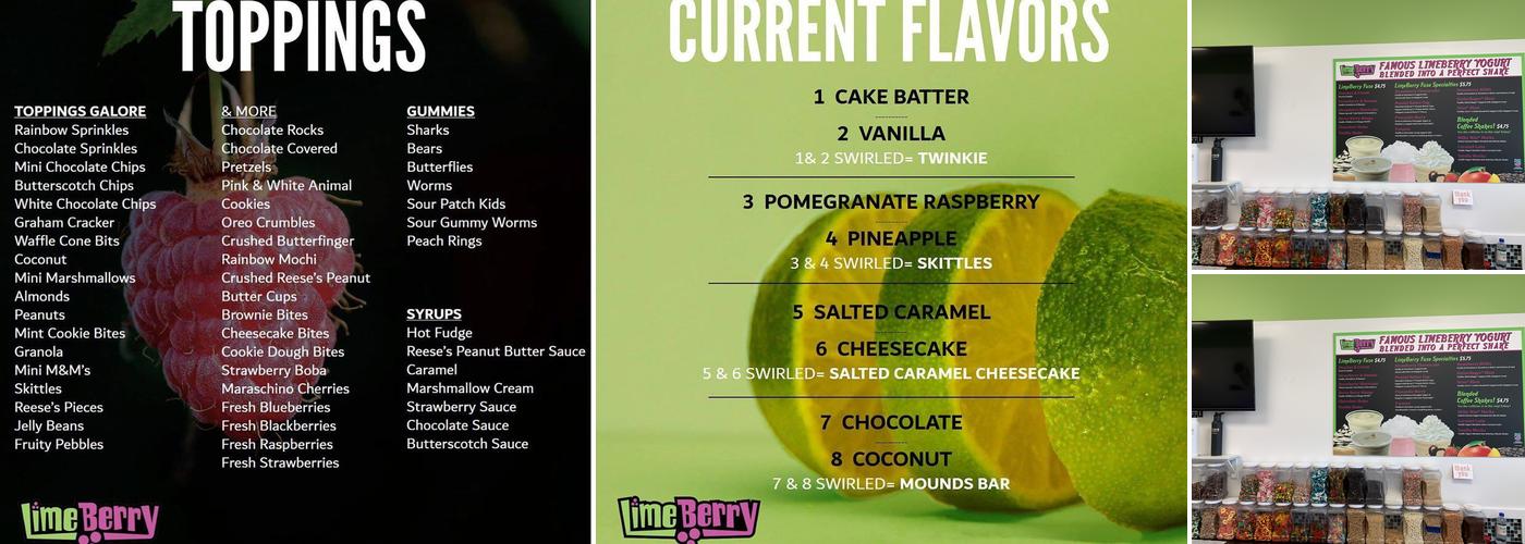 LimeBerry Menu