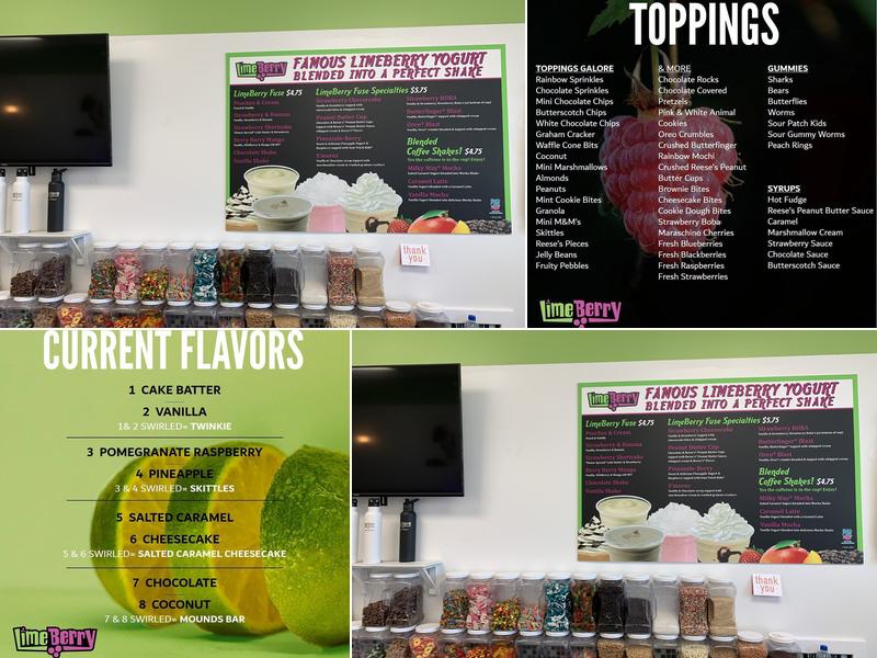 LimeBerry Menu
