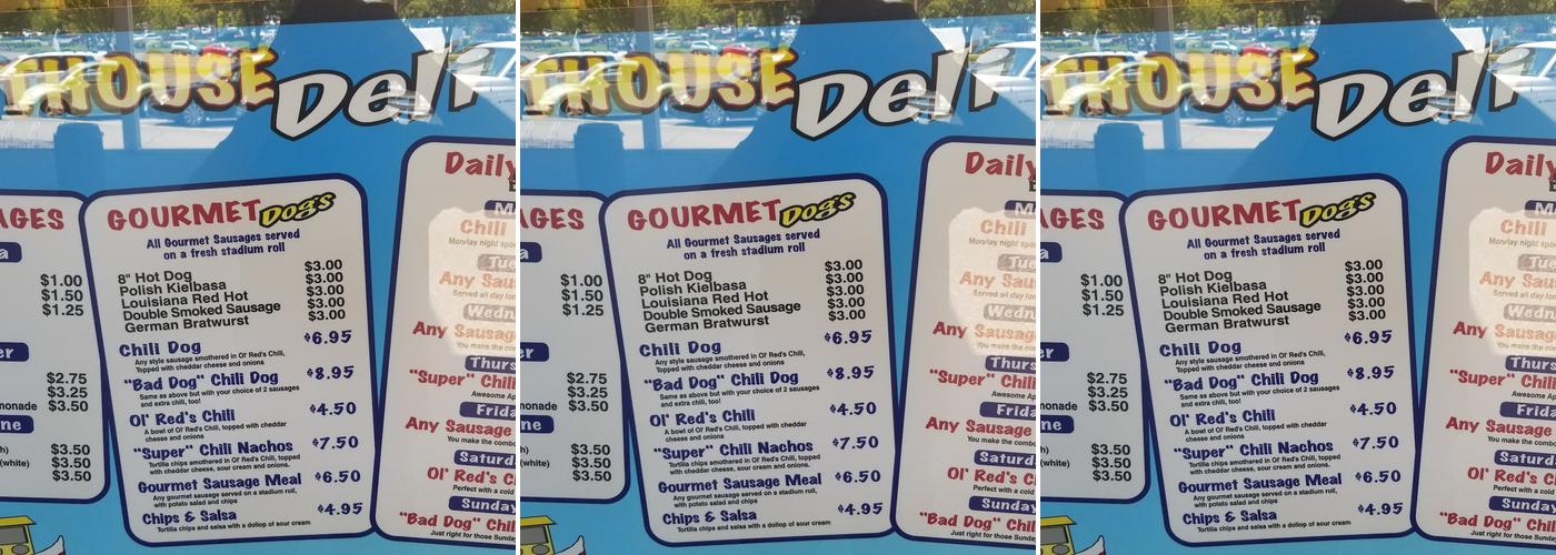 Lighthouse Deli Menu