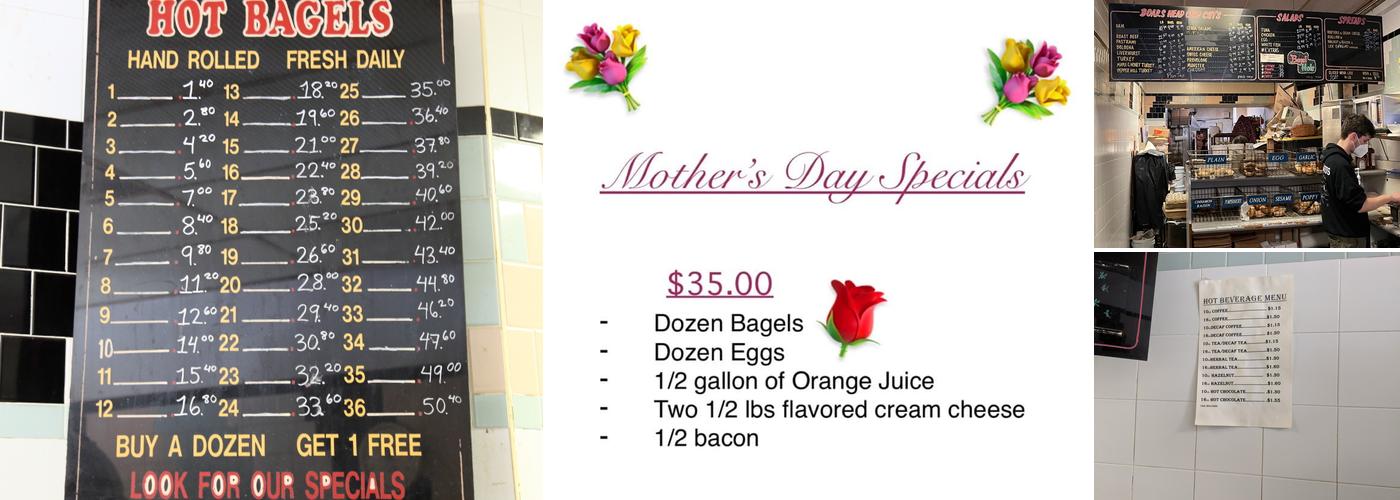 Bagel Hole Menu