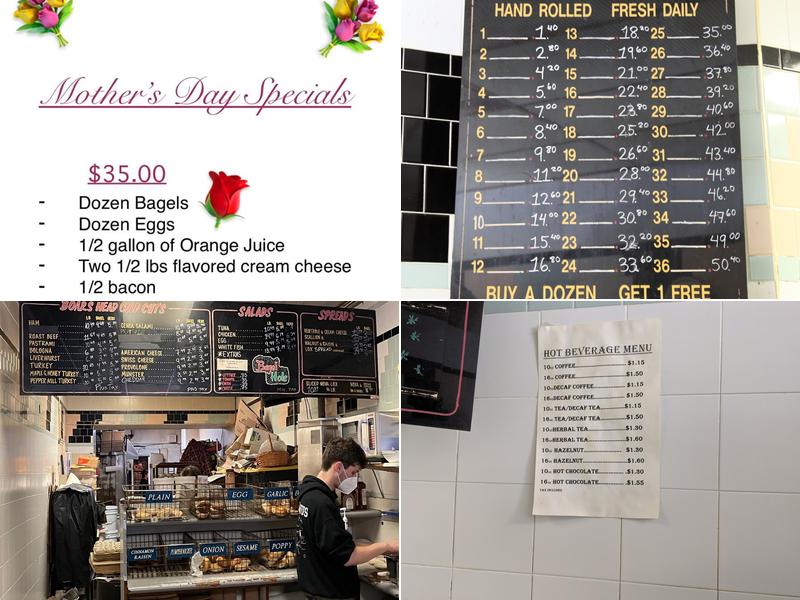 Bagel Hole Menu