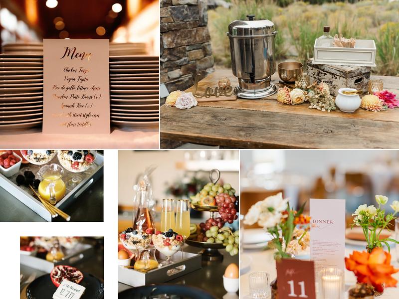 Bowtie Catering Co. Menu