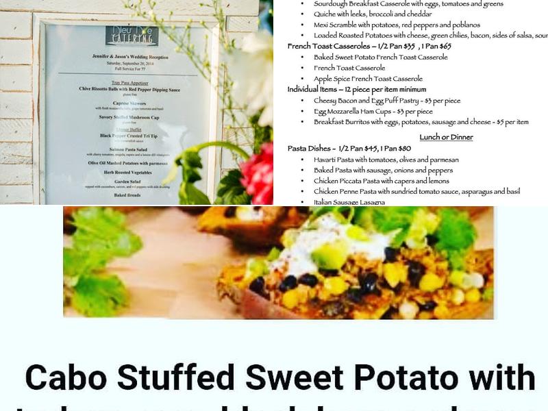 Bleu Bite Catering Menu