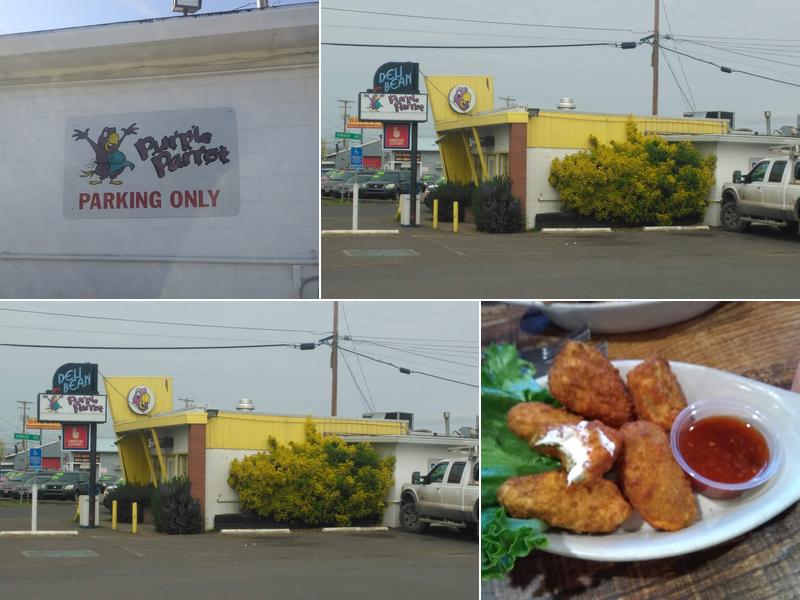 Deli Bean Purple Parrot