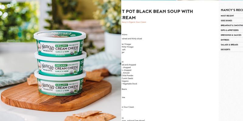 Springfield Creamery (Nancy's) Menu