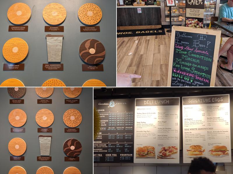 Einstein Bros. Bagels Menu