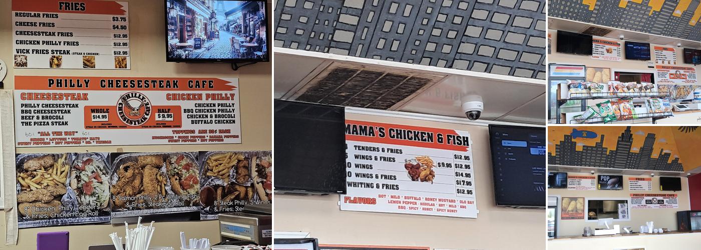 Philly Cheesesteak Cafe Menu