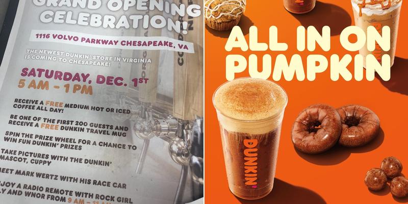 Dunkin' Menu