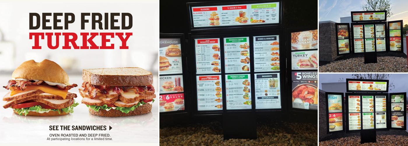 Arby's Menu
