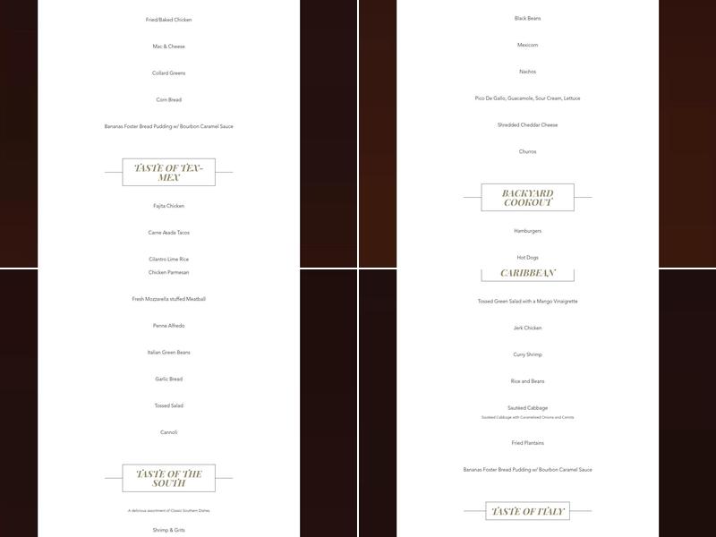 Firehouse 15 Restaurant Menu