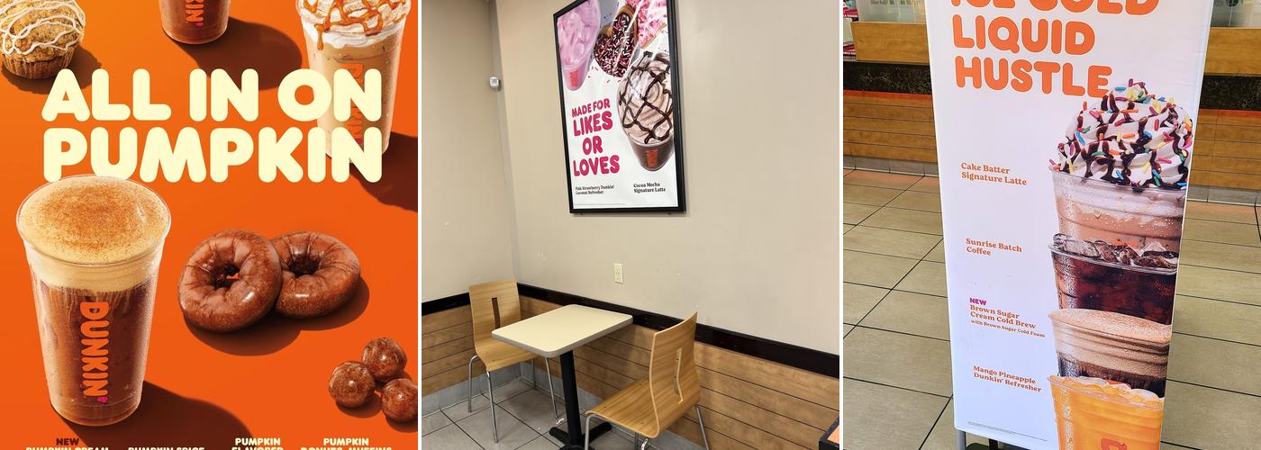 Dunkin' Menu