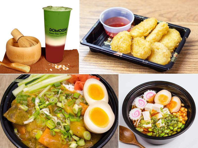 DOMOISHI Poké Bowl - Ramen - Wings - Boba Tea