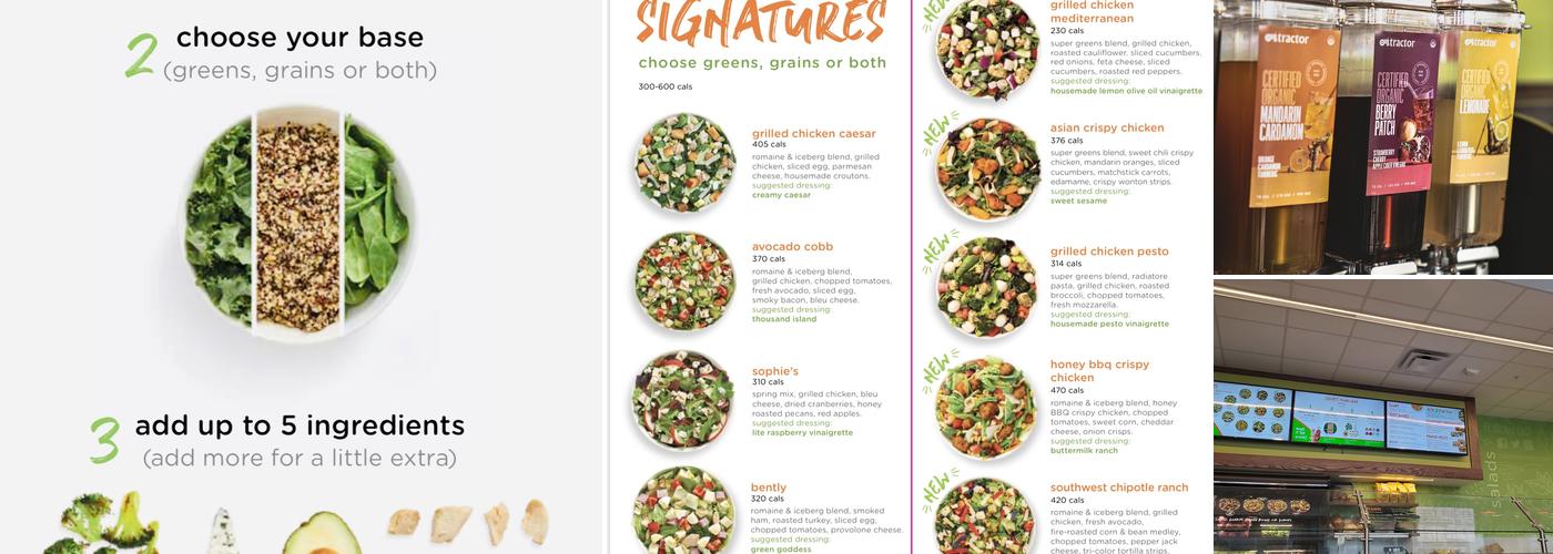 Saladworks Menu