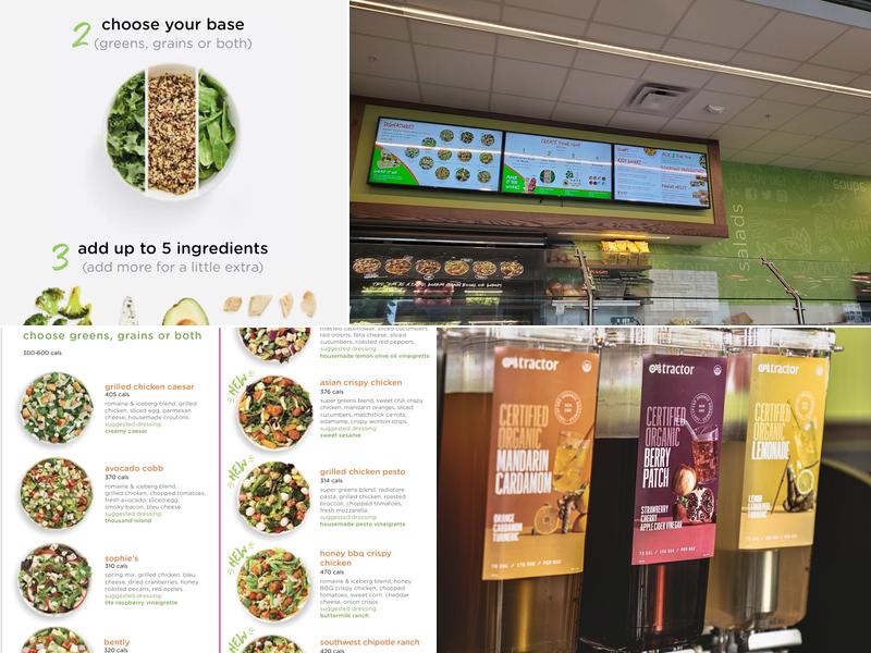 Saladworks Menu