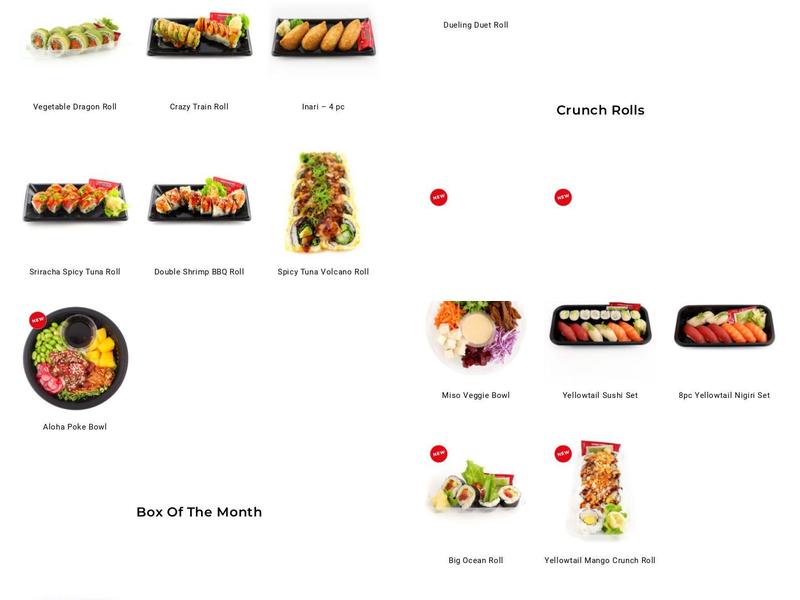 Genji Sushi Menu