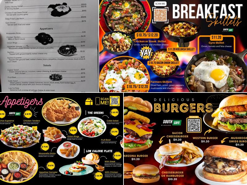 South Milwaukee Cafe Menu