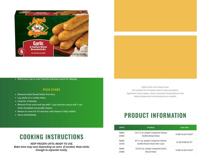 Furlani Foods LLC Menu