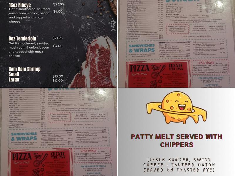 Fox Haus Bar & Grill Menu