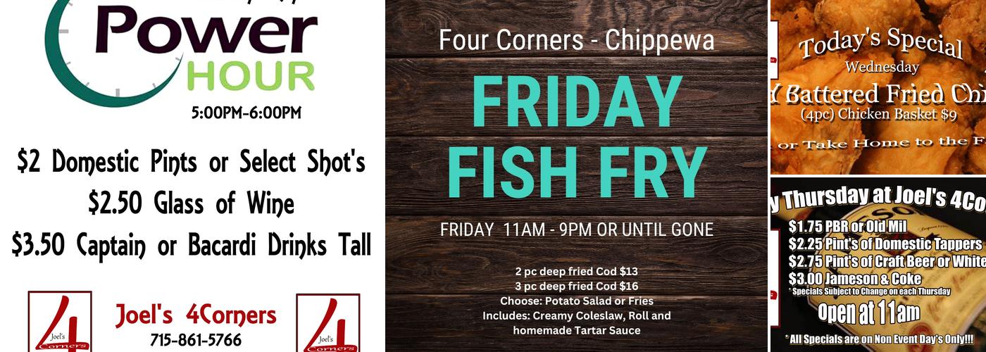 Four Corners Menu