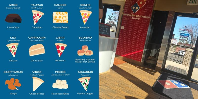 Domino's Pizza Menu
